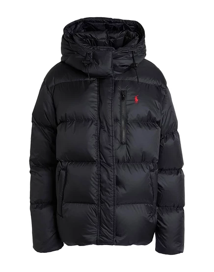 Женский пуховик Polo Ralph Lauren Papermag, черный