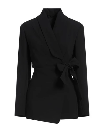 Женский пиджак Max Mara однобортный, чёрный