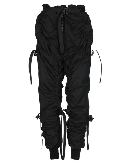 Женские брюки DSquared2 HAMISH зауженные, чёрные