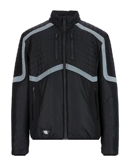 Мужской пуховик Plein Sport Papermag, черный