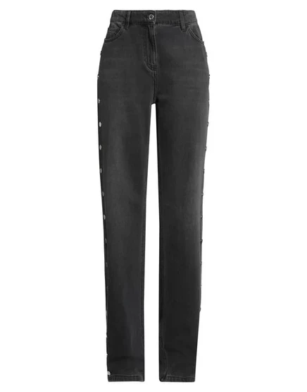 ELISABETTA FRANCHI Джинсовые брюки чёрный