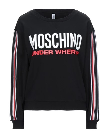Женская толстовка Moschino, черная
