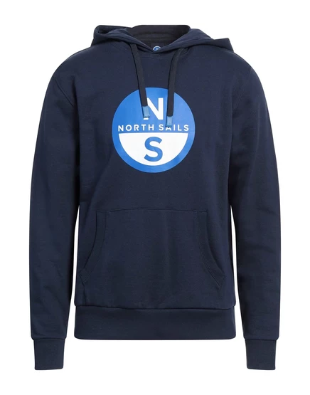 Мужское худи North Sails, иссиня-чёрное