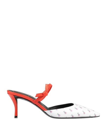Женские мюли Roger Vivier Hamish кожаные, белые