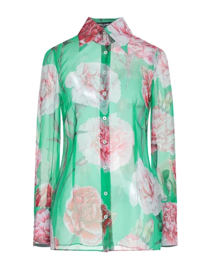 Женская рубашка Dolce & Gabbana Lorenz_SP, зеленая