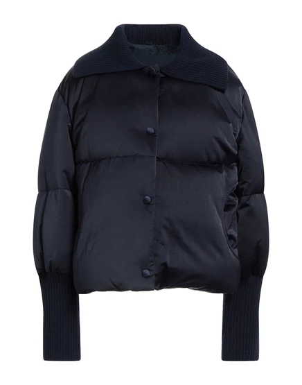 Женский пуховик Jil Sander Hamish, иссиня-чёрный