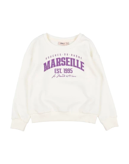 Детский свитшот Kids Only Promotion Junior, молочный