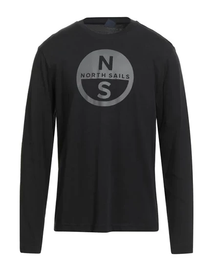Футболка North Sails с логотипом, черная