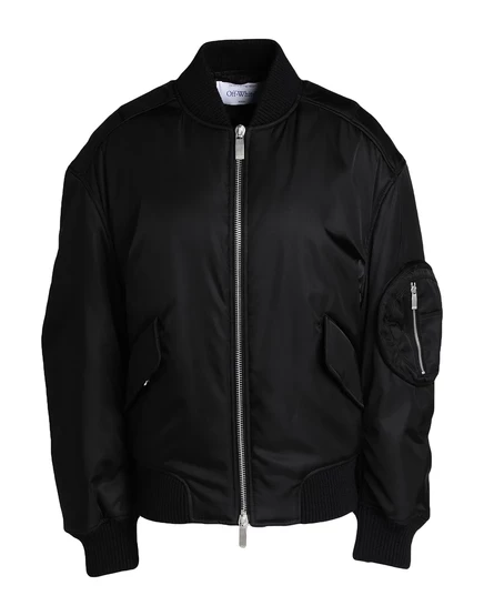 Женский бомбер Off-White Lorenz_SP, черный