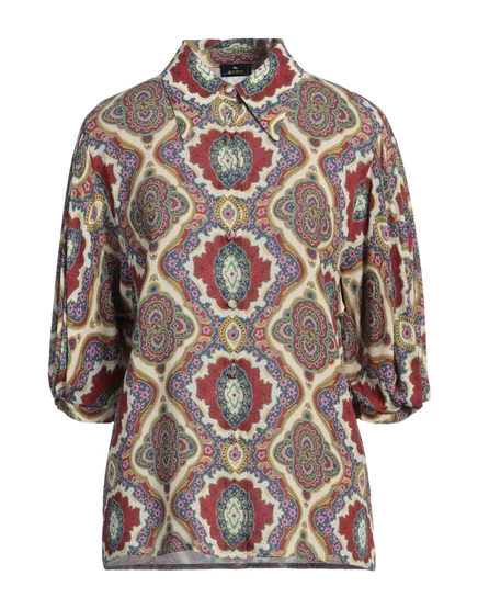 ETRO Pубашка слоновая кость