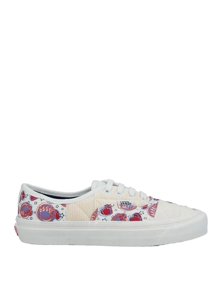 Женские кеды Vans WONDERWOMAN вельветовые, белые