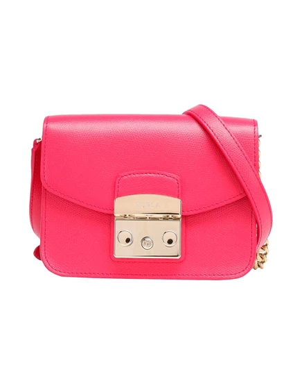 Женская сумка через плечо Furla PAPERMAG, фуксия
