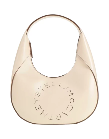 Женская сумка-хобо Stella McCartney, цвета слоновой кости