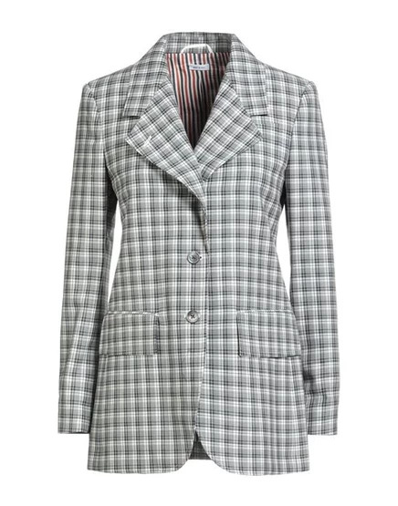 THOM BROWNE Пиджак серый