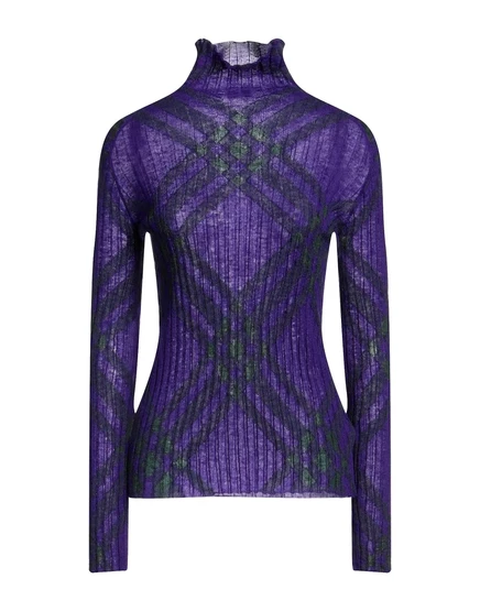 Женская водолазка Burberry Wonderwoman, фиолетовая