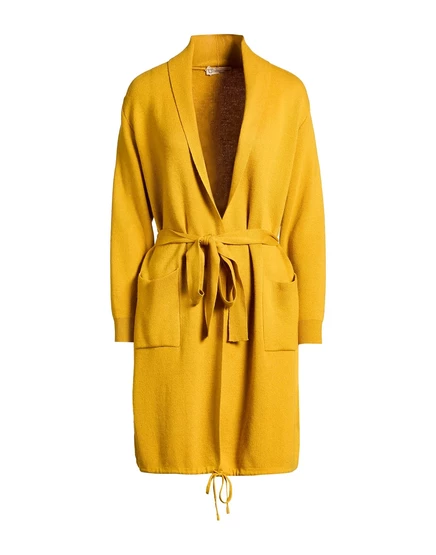 Женский кардиган Cashmere Company HAMISH, горчичный