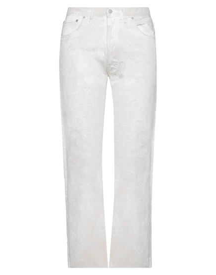 Мужские джинсы Maison Margiela прямые, молочные