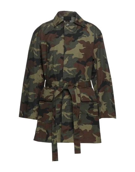 Мужской плащ Fear of God Wonderwoman камуфляжный, зелёный милитари