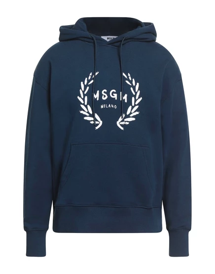 Мужское худи MSGM Wonderwoman, темно-синее