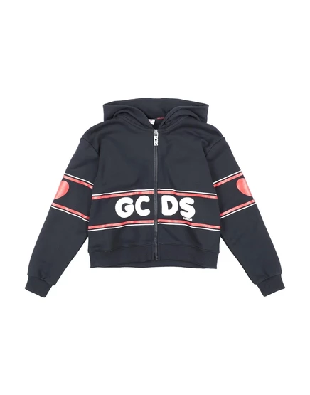 Детский свитшот GCDS Mini Promotion Junior, черный