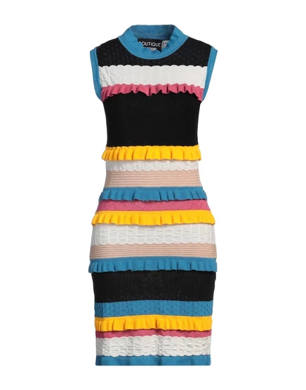 Женское платье Boutique Moschino PAPERMAG, грифельно-синее
