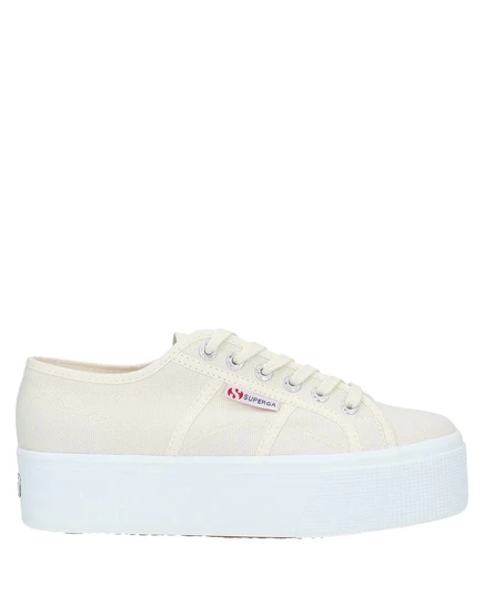 Женские кеды Superga Papermag, цвета слоновой кости