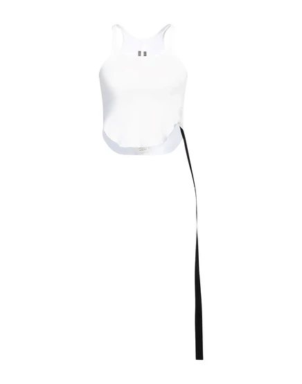 Женский топ Drkshdw by Rick Owens Papermag, белый