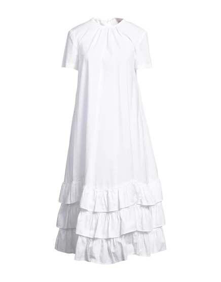 SEMICOUTURE Midi dresses белый