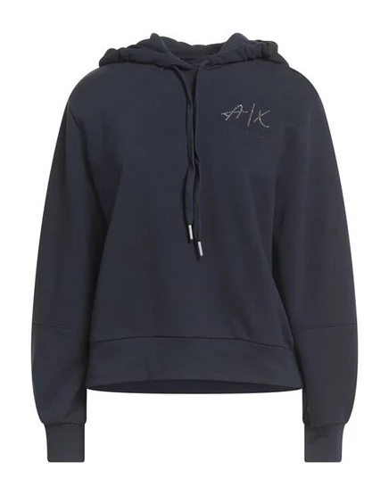 Женская толстовка Armani Exchange, тёмно-синяя