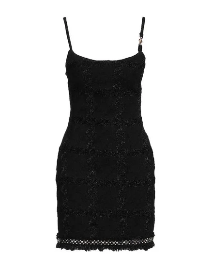VERSACE Короткое платье чёрный
