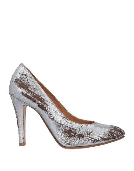 Женские туфли Maison Margiela Wonderwoman, серебристые