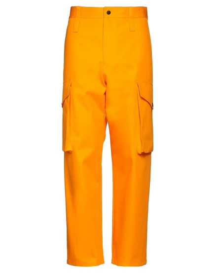 Мужские брюки-карго MSGM Wonderwoman, оранжевые