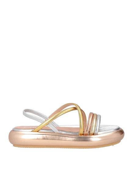 Женские босоножки Pollini WONDERWOMAN, серебристые