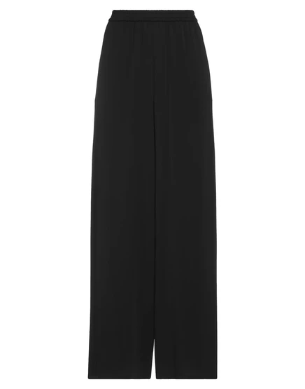 Женские брюки Max Mara PAPERMAG из шелка, черные