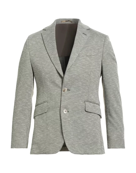 Мужской пиджак Hackett PAPERMAG трикотажный, зелёный