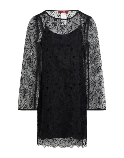 Женское мини-платье Max Mara Studio Papermag, черное