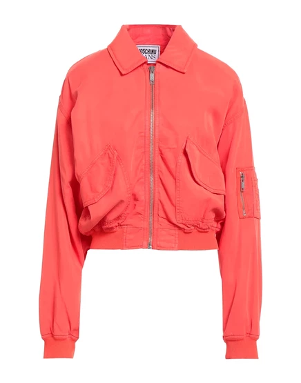 Женский бомбер Moschino Jeans Lorenz_SP, коралловый