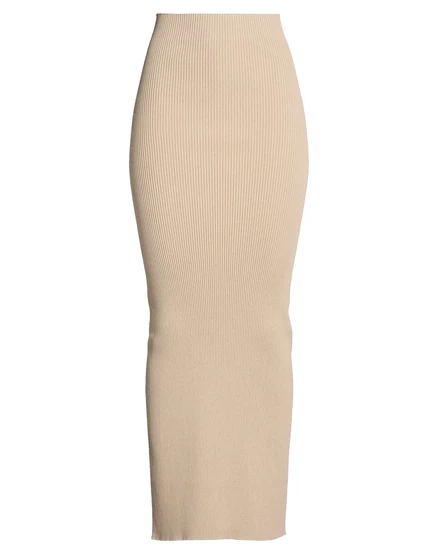 Женская трикотажная юбка Max Mara, бежевая