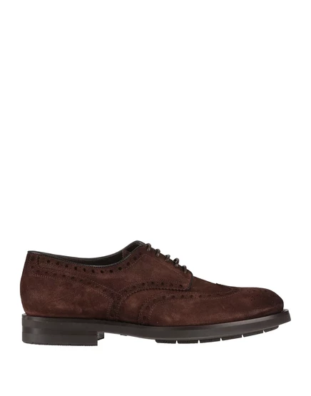 Мужские броги Santoni Lorenz_SP, темно-коричневые