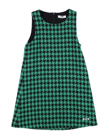 MSGM Детское платье зелёный