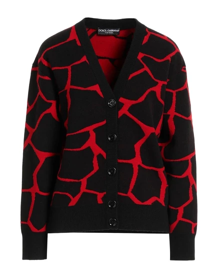 Женский кардиган Dolce & Gabbana Lorenz_SP шерстяной, чёрный