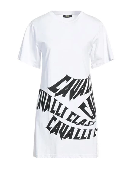 CAVALLI CLASS Короткое платье белый