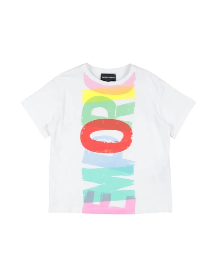 Женская футболка Emporio Armani Promotion Kid, белая