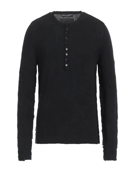 Свитер Dolce & Gabbana шерстяной, черный