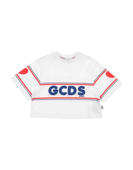 Детская футболка GCDS Mini promotion_kid, белая