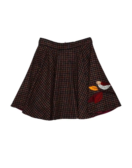 Юбка для девочек Dolce & Gabbana Junior, коричневая