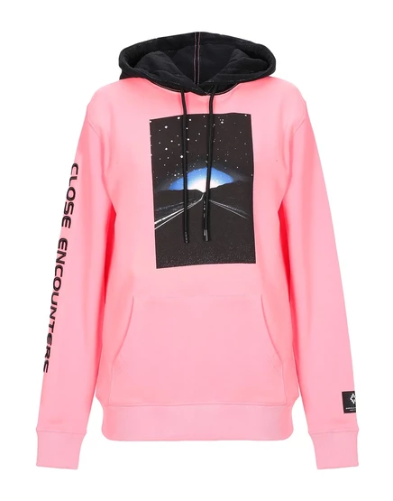 Женское худи Marcelo Burlon Papermag, фуксия