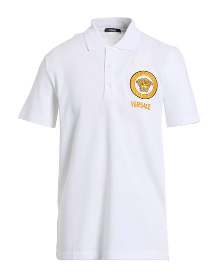 Мужское поло Versace Lorenz_SP, белое