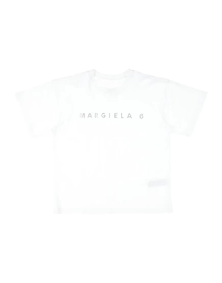 Детская футболка MM6 Maison Margiela, белая
