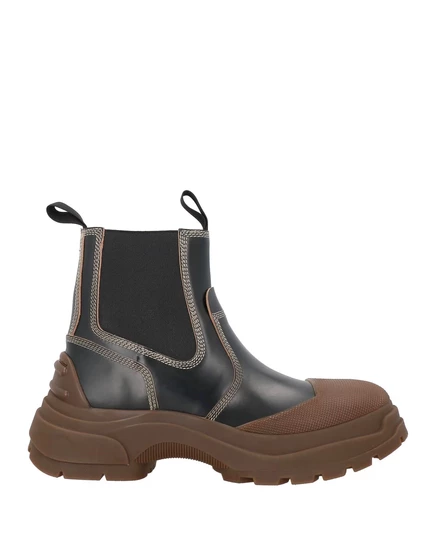 Мужские ботинки Maison Margiela лакированные, чёрные